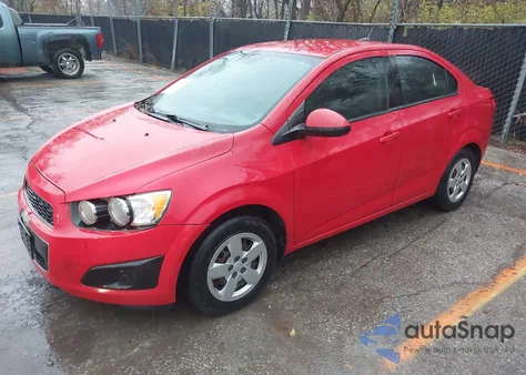 2013 Chevrolet Sonic Ls Manual from USA, damaged, VIN 1G1JB5SH1D4185648